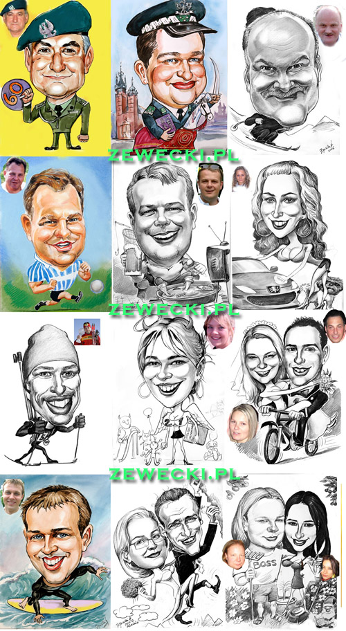 caricature to order