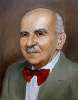portrait oil painting of a man