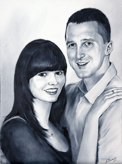 portret pary 6 portret
pary suchym pędzlem 3