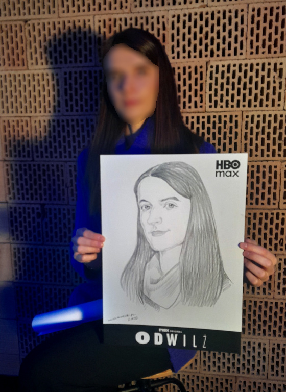 Live painting portrety na weselu