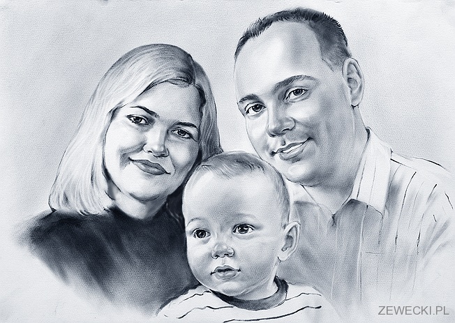 portret rodziny
